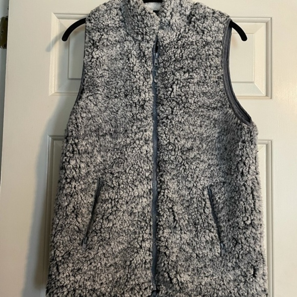 Large Comfy Soft Zip Up Vest